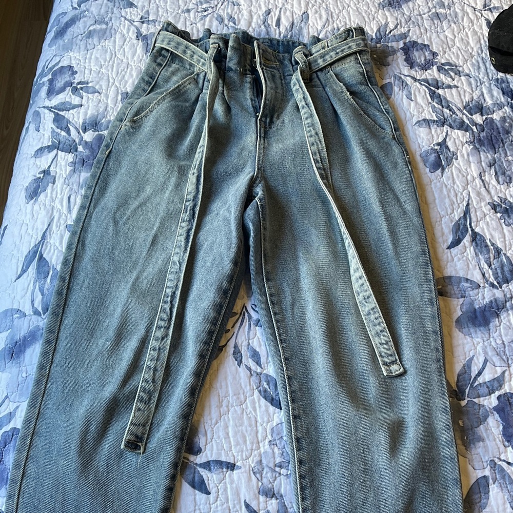 Target Wild Fable High Rise Jeans with Belt